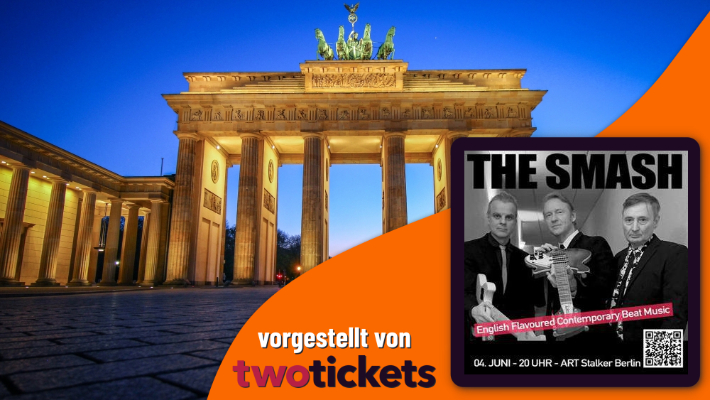 Besondere Musikevents in Berlin am 04.06.26: The Smash – English Flavoured Contemporary Beat Music