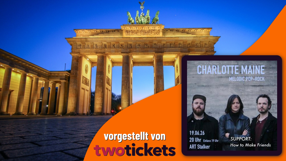 Besondere Musikevents in Berlin am 19.06.26: Charlotte Maine – Pop-Rock