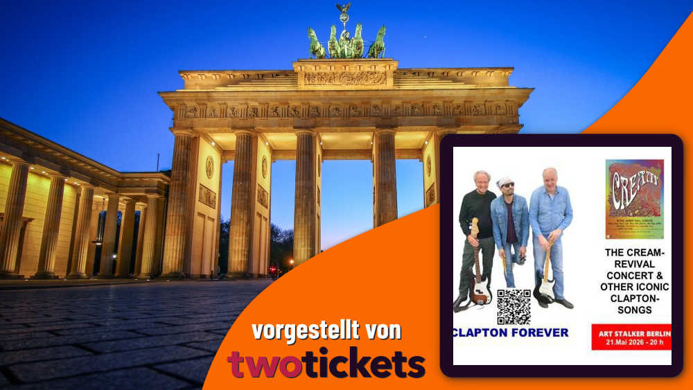 Besondere Musikevents in Berlin am 21.05.26: Clapton Forever