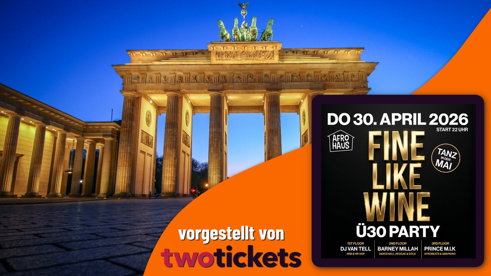 Reggae & World Musik in Berlin am 30.04.26: Fine Like Wine – Ü30 Party