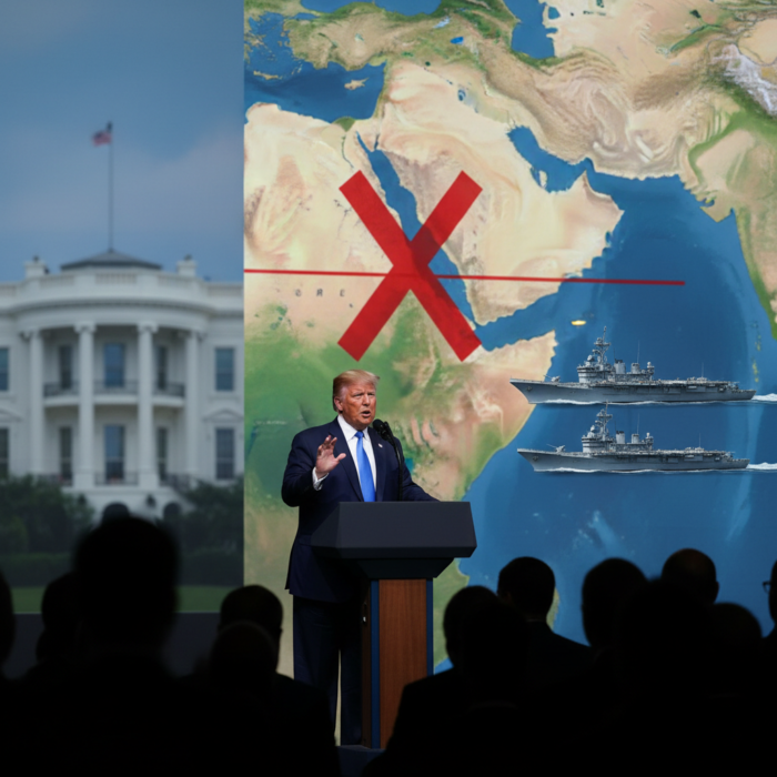 US-Präsident Trump kündigt Blockade der Straße von Hormus nach gescheiterten Verhandlungen mit Iran an