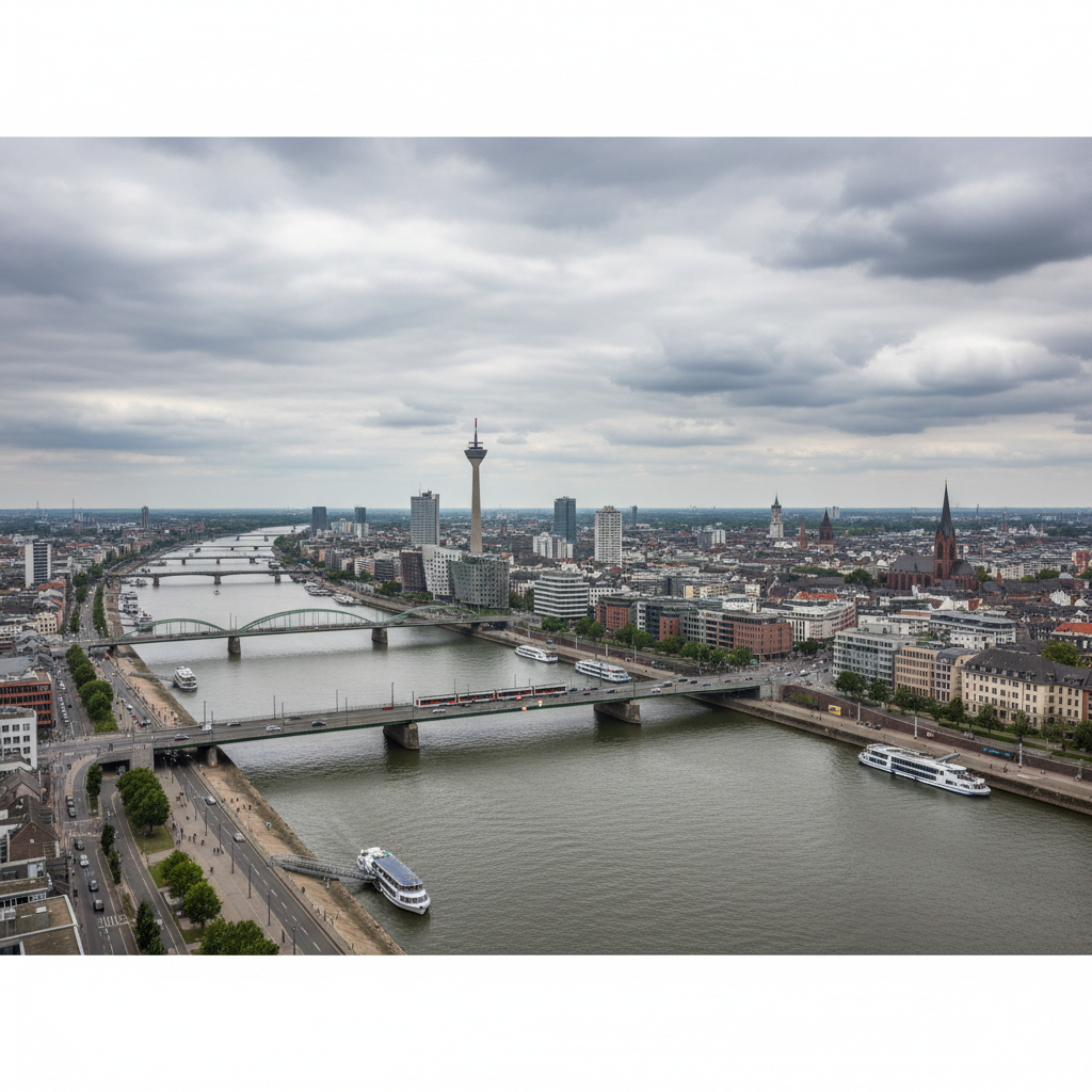 Wettervorhersage für Düsseldorf am 13. April 2026