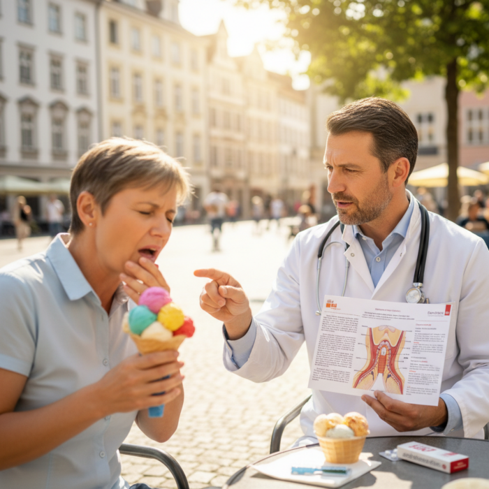 Husten beim Eisessen: Gründe und wie Sie es vermeiden