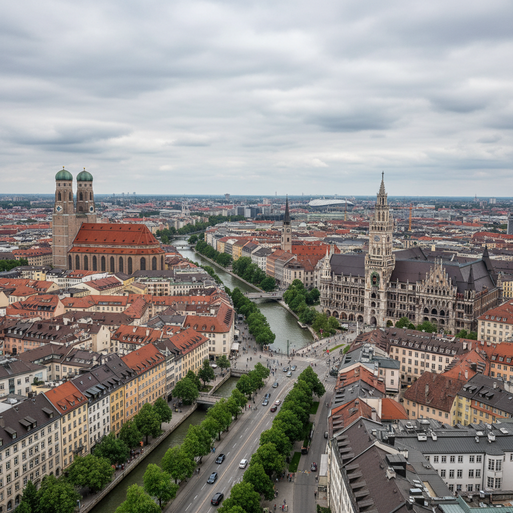 Wettervorhersage für München am 10. April 2026