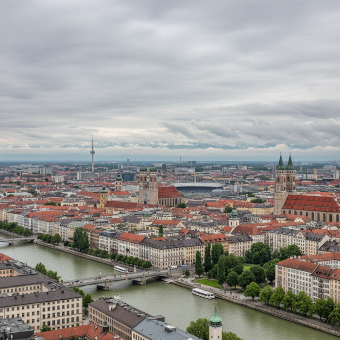 Wettervorhersage für München am 13. April 2026
