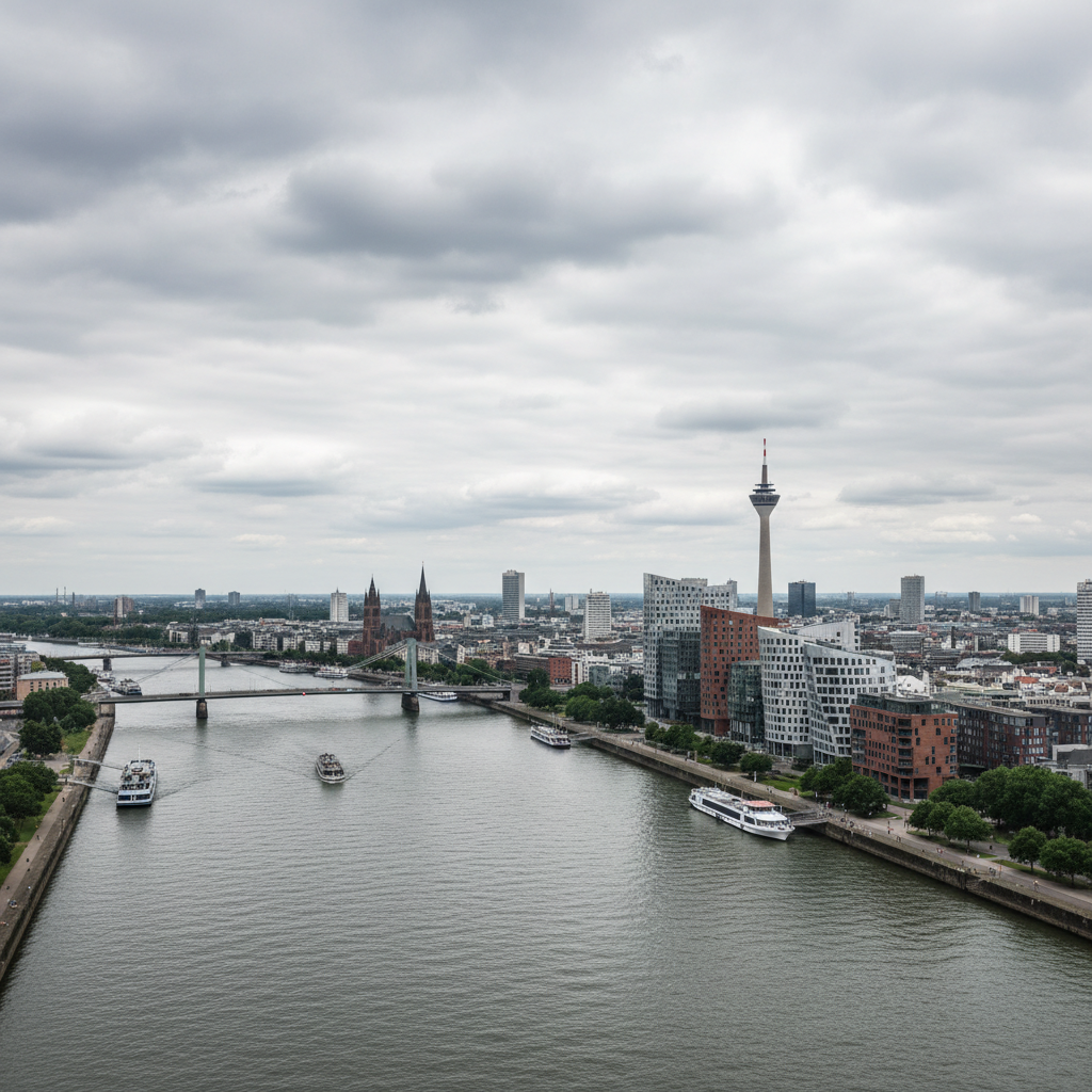 Wettervorhersage für Düsseldorf am 9. April 2026