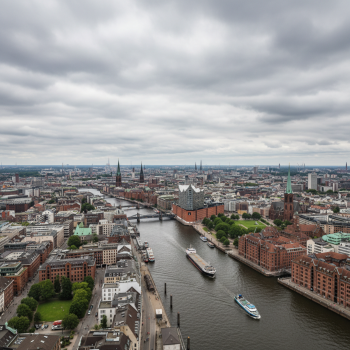 Wettervorhersage für Hamburg am 1. April 2026: Nebel und milde Temperaturen