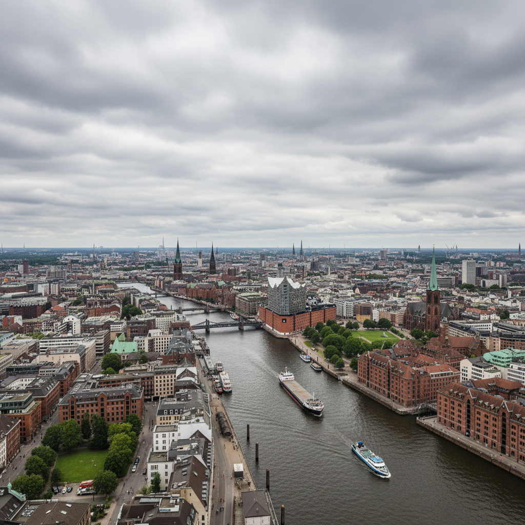 Wettervorhersage für Hamburg am 1. April 2026: Nebel und milde Temperaturen