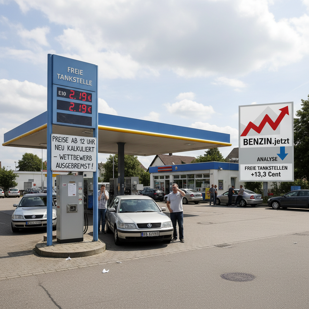 Preisanstieg bei freien Tankstellen: Der schwindende Wettbewerb als Ursache