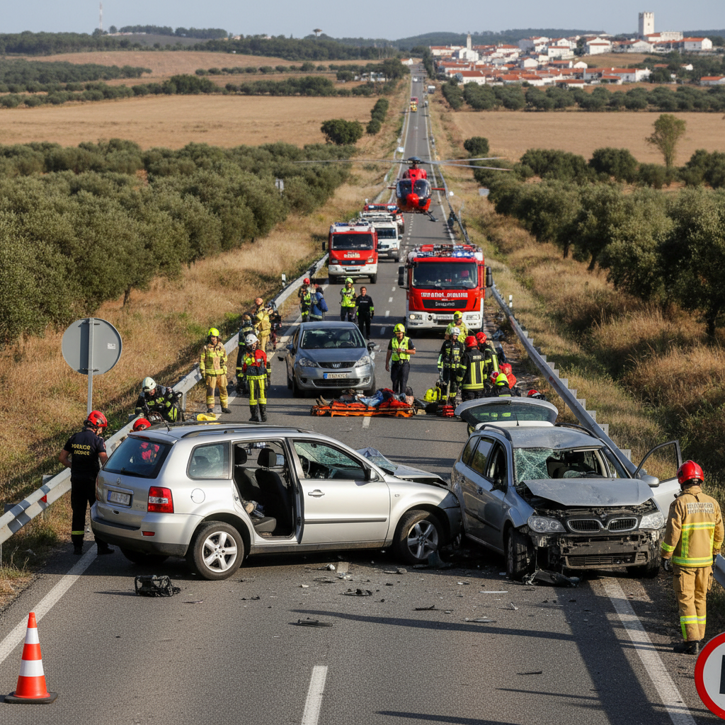 Frontalunfall in Portugal: Ganze Familie verliert bei Tragödie ihr Leben