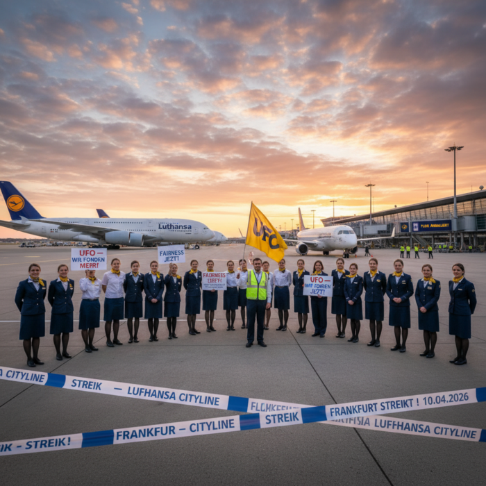 Gewerkschaft kündigt an: Lufthansa-Streik am Freitag