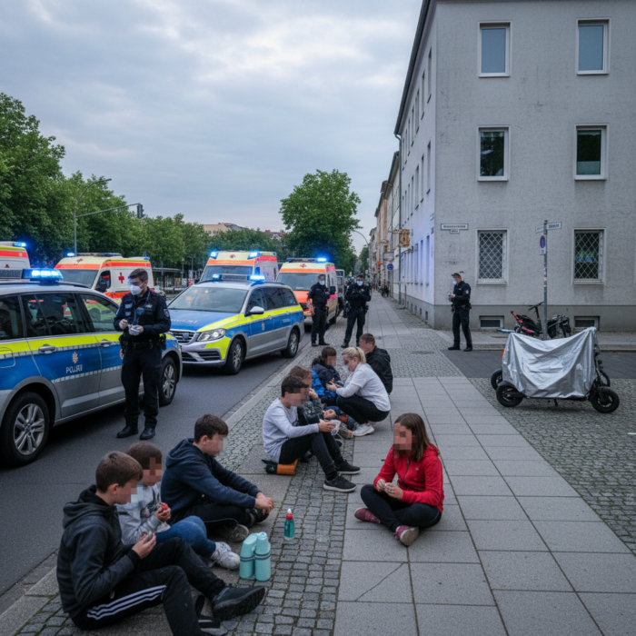 In Berlin: Maskierte Jugendliche stürmen Kinderhaus – 15 Verletzte | Regional