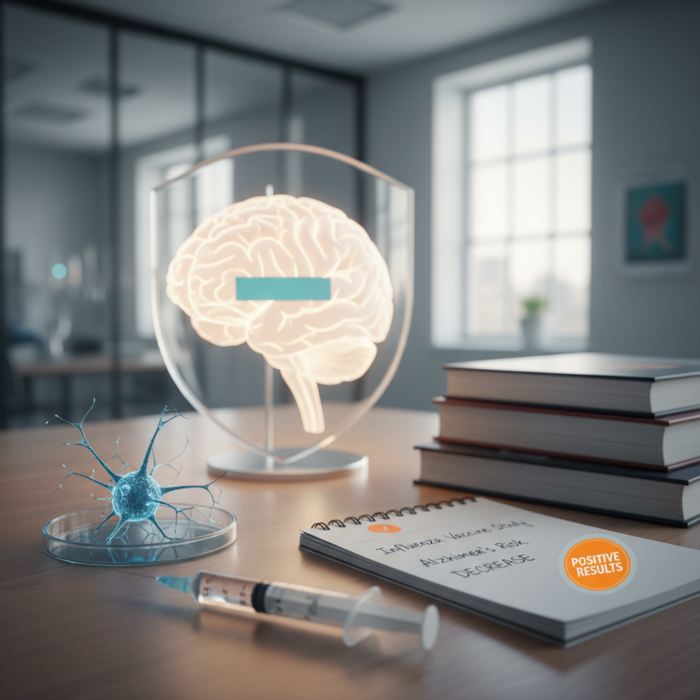 Hochdosierte Grippeimpfung könnte Alzheimer-Risiko signifikant reduzieren