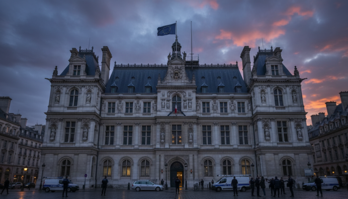 Empörung in Paris: Le Pens Bürgermeister entfernen EU-Flaggen von Rathäusern