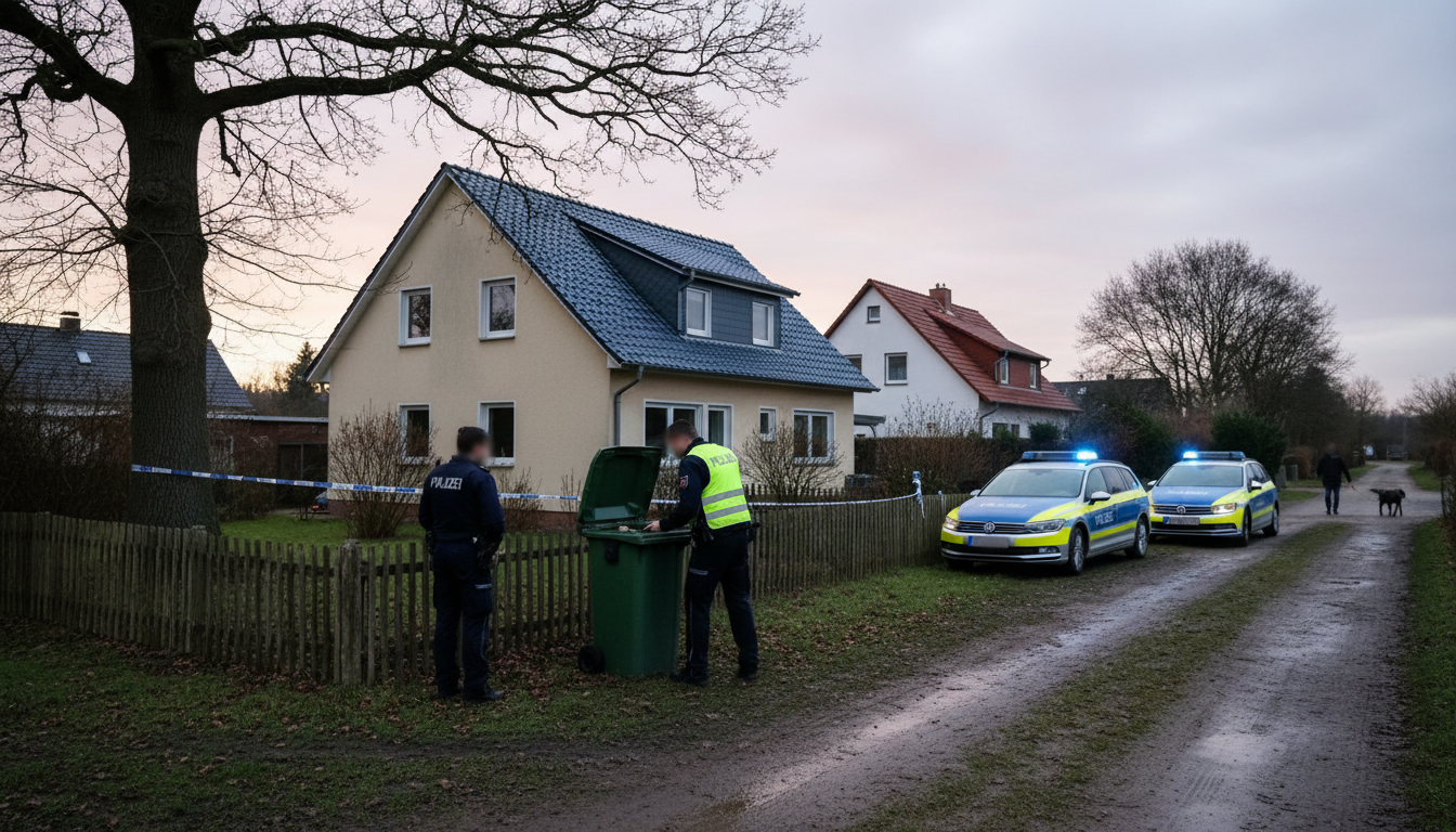 Trauriger Vorfall in Vahrendorf: Leichnam eines Säuglings in Mülltonne entdeckt