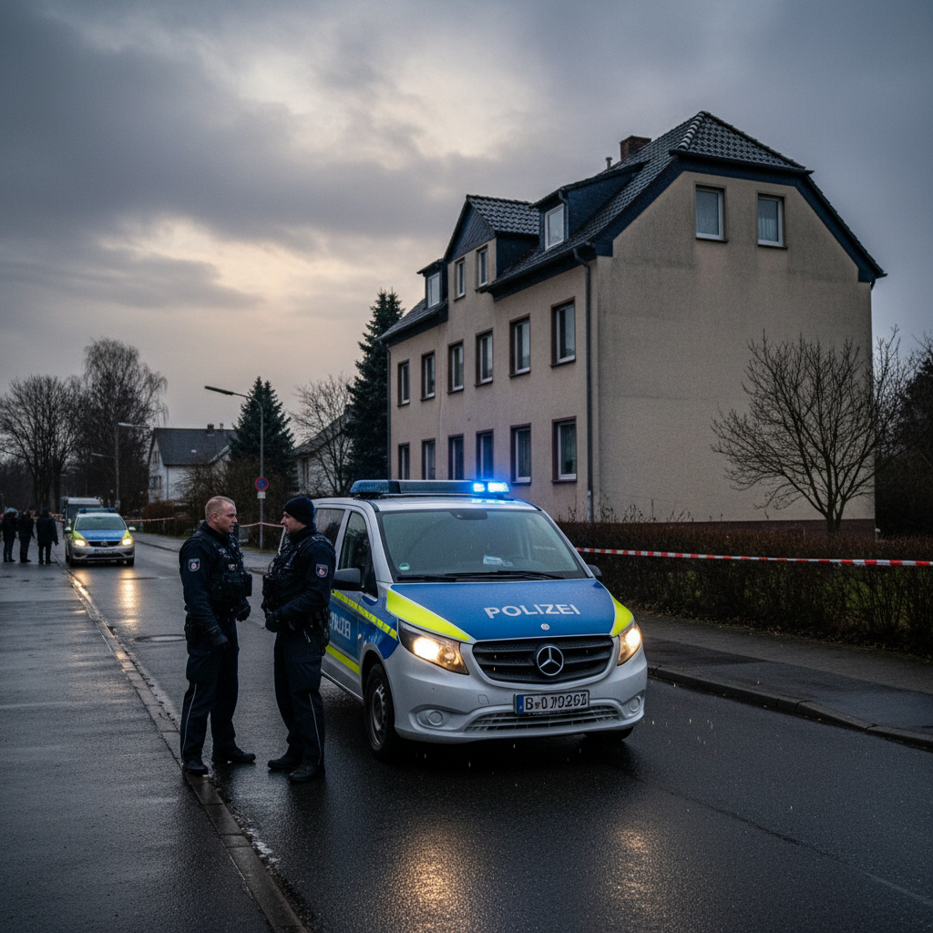Polizei ermittelt: Mutter (35) und Tochter (8) tot in Wohnung entdeckt