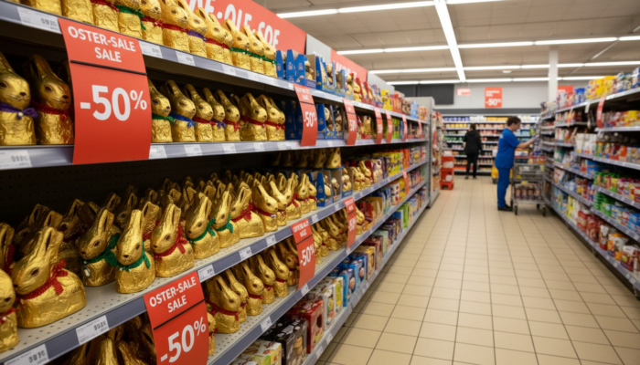 Lindt-Schokolade: Händler reagieren auf schleppendes Ostergeschäft