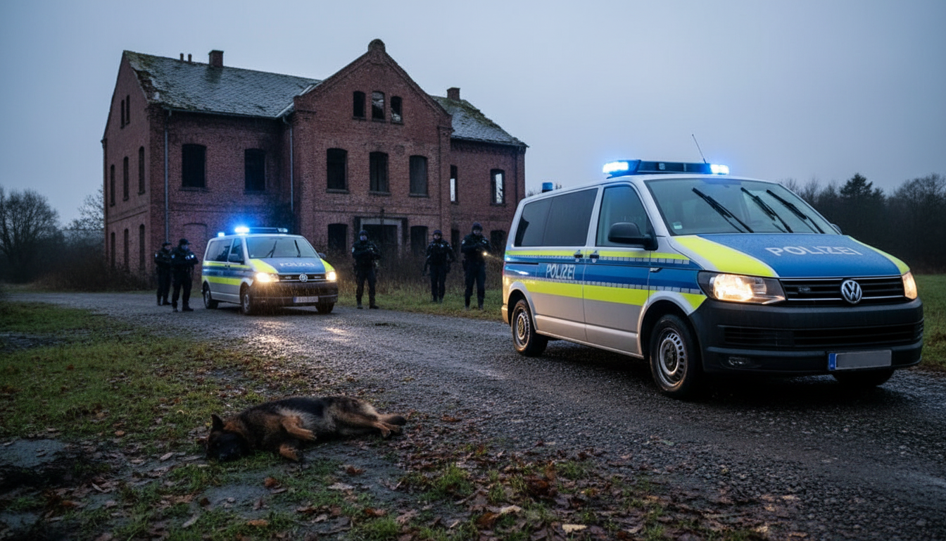 Hund bei Rocker-Razzia erschossen: Polizei reagiert auf aggressive Situation während Durchsuchung