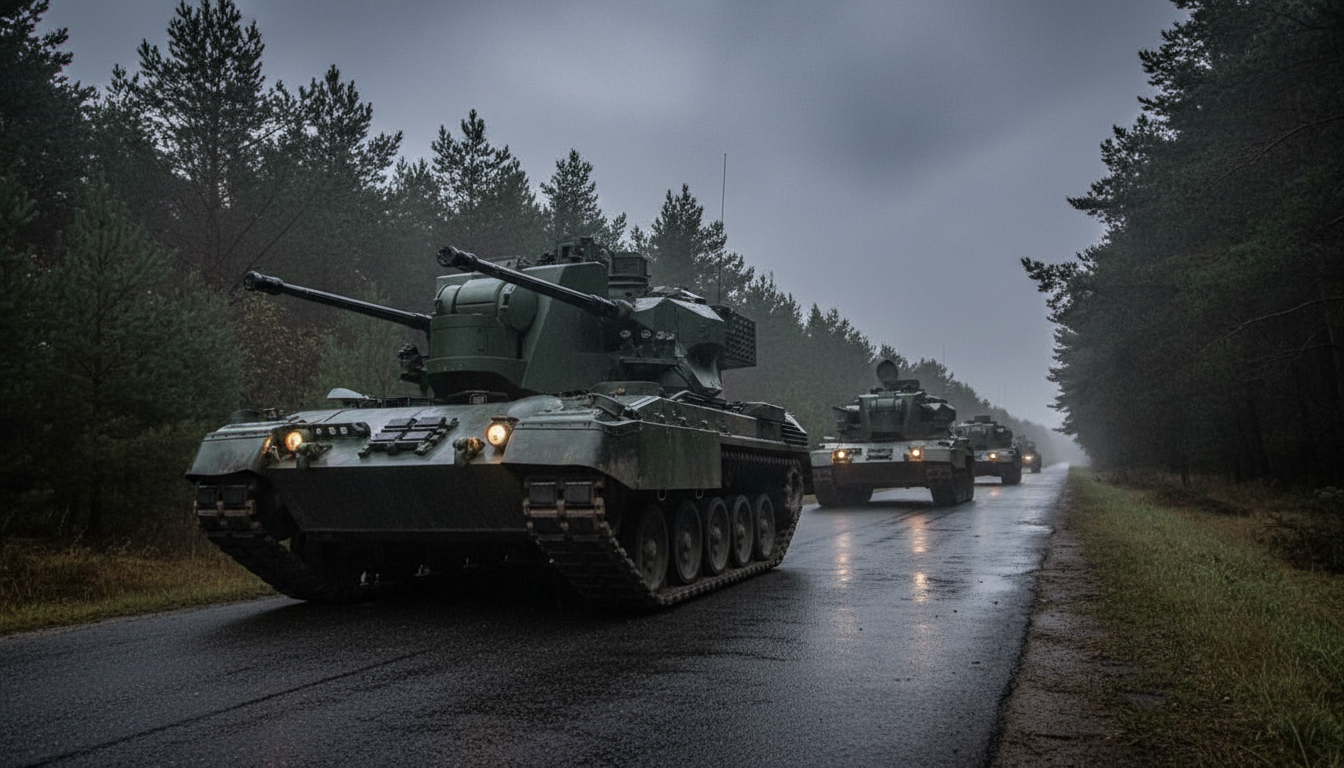 Belgien sichert sich 15 Flak-Panzer zur Verstärkung der Ukraine.