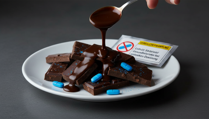 Viagra-Schokolade: Ministerium warnt vor gefährlichem Wirkstoff Sildenafil