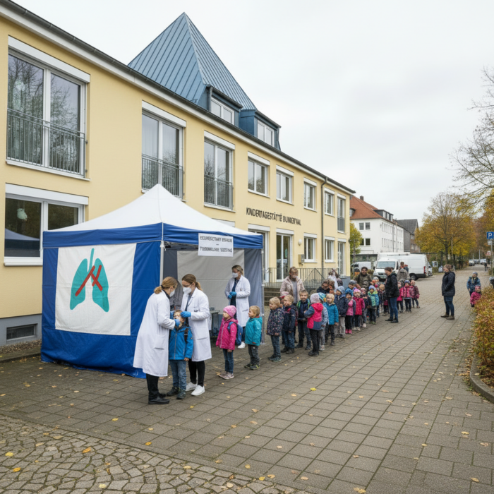 Tuberkulose in Bremer Kita: 1 Kind infiziert, 100 getestet