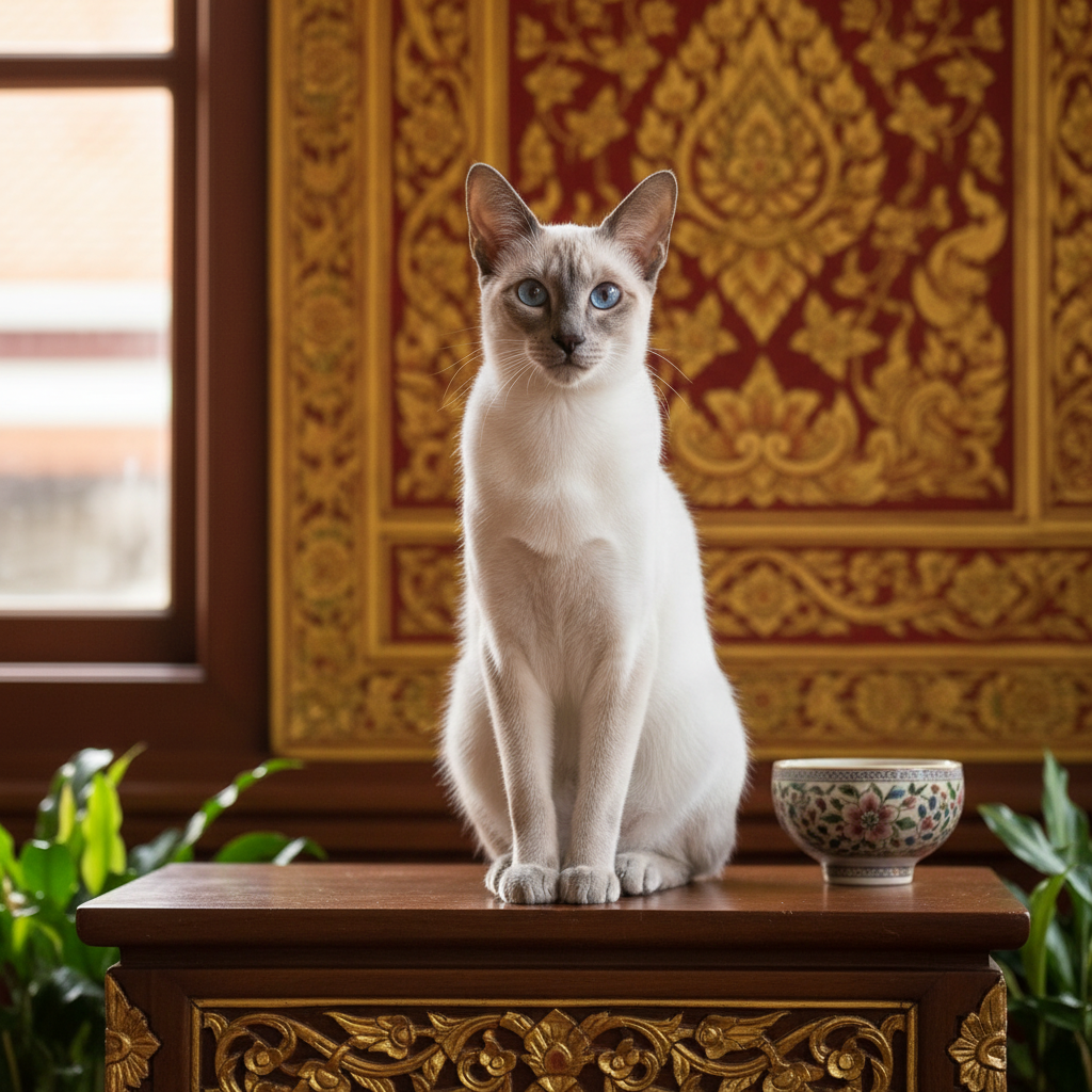 Die Siamkatze: Herkunft, Merkmale und Zuchtstandards im Überblick