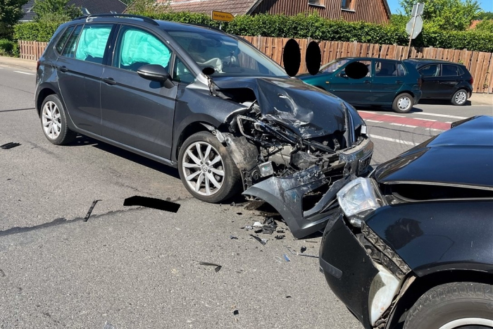 Minden-Kutenhausen: Verkehrsunfall im Kreuzungsbereich