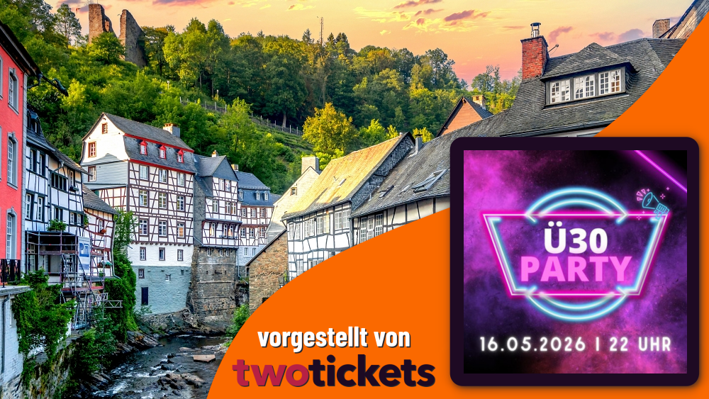 Besondere Musikevents in Witten am 16.05.26: Ü30 Party