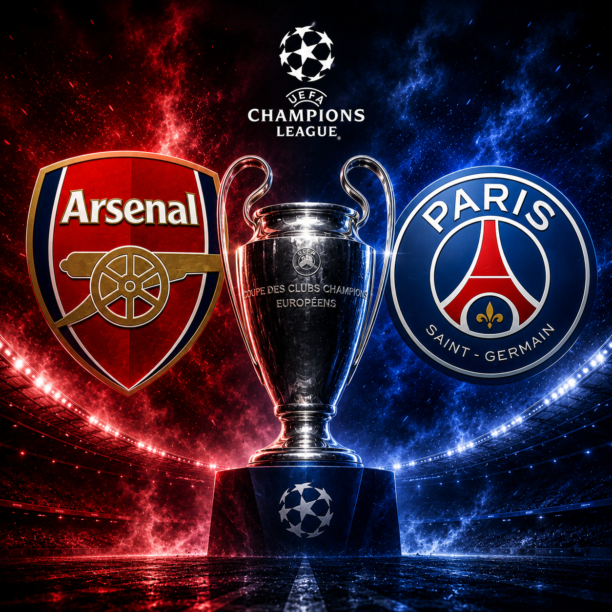 Champions-League-Fieber: Arsenal will PSG vom Thron stoßen