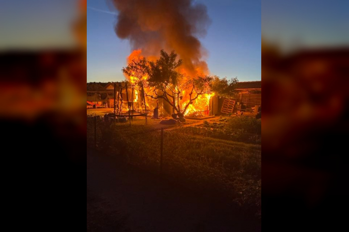 Hanau: Brandstiftungsverdacht in Kleingarten