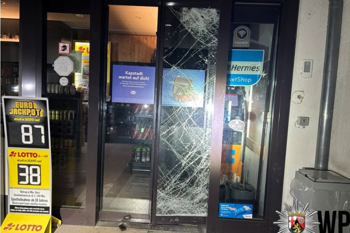 Glan-Münchweiler (Kreis Kusel): Einbruch in Tankstelle scheitert