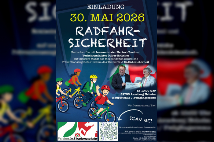 Neheim-Hüsten: Präventionsveranstaltung zur Radfahrsicherheit in Neheim