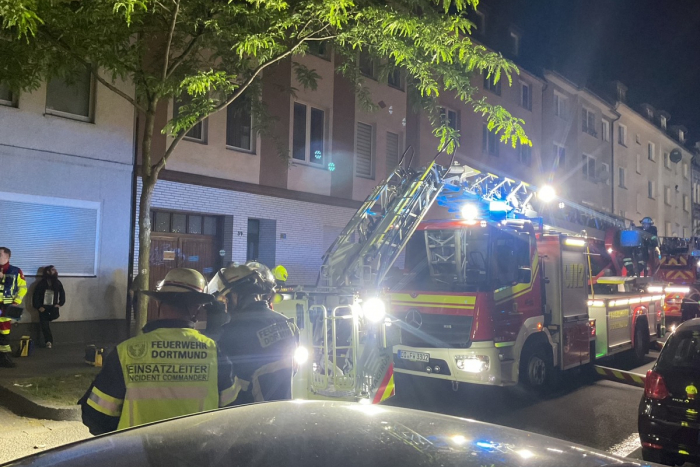 Stadtbezirk Innenstadt-Nord: Brand in Dortmunder Nordstadt