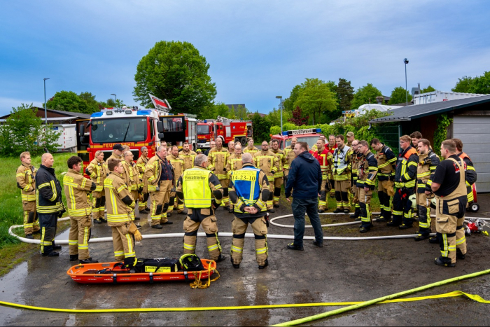 Großenkneten / Cloppenburg: Feuerwehrübung Cloppenburg und Großenkneten