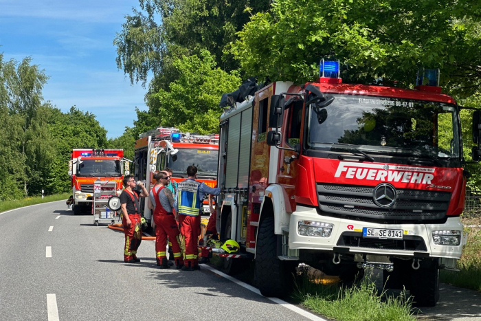 Kreis Segeberg: Vegetationsbrand in Kaltenkirchen