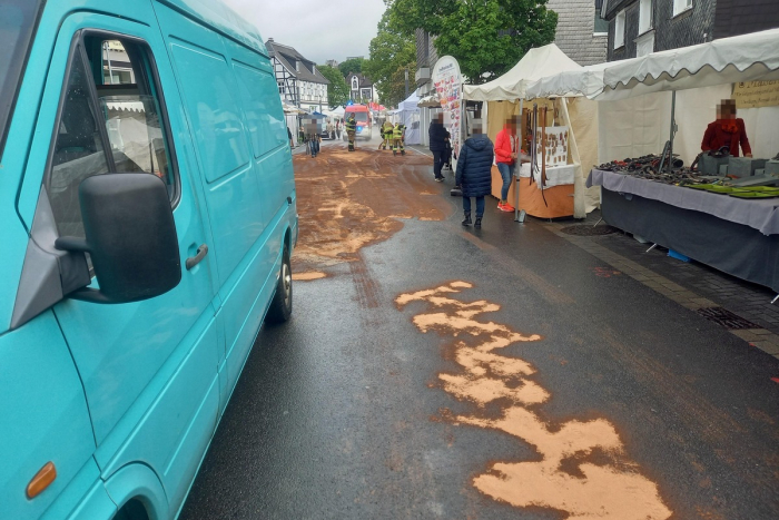 Duisburg: Ölspur beim Kunst- und Designmarkt in Herdecke führt zu Feuerwehreinsatz