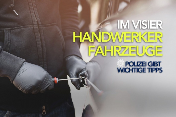 Groß-Zimmern: Diebstahl aus Handwerker-Fahrzeugen im Landkreis Darmstadt-Dieburg