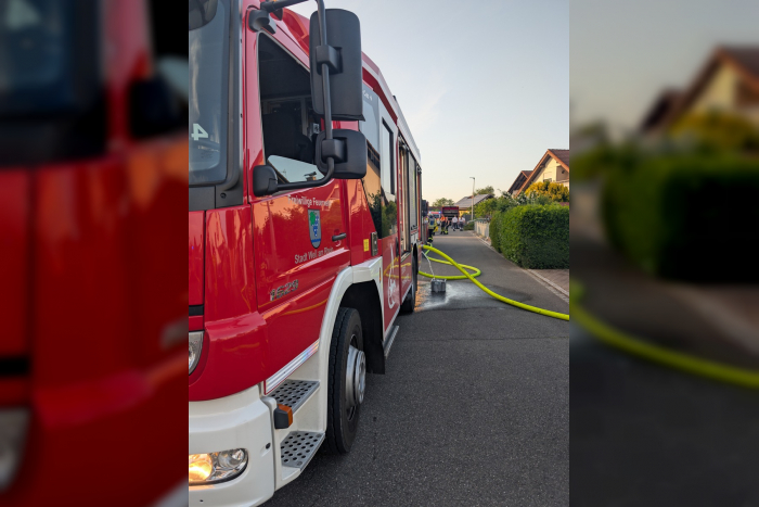 Weil am Rhein: Feuerwehr-Einsatz in Märkt