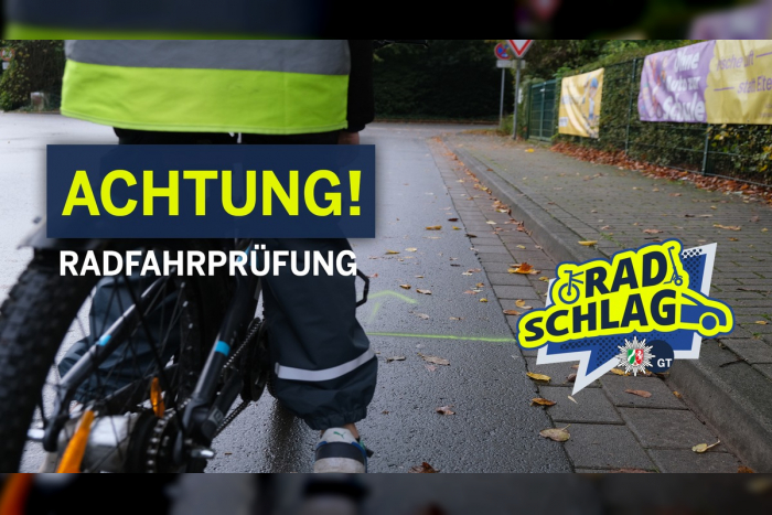 Gütersloh: Radfahrprüfung an der Grundschule Neißeweg