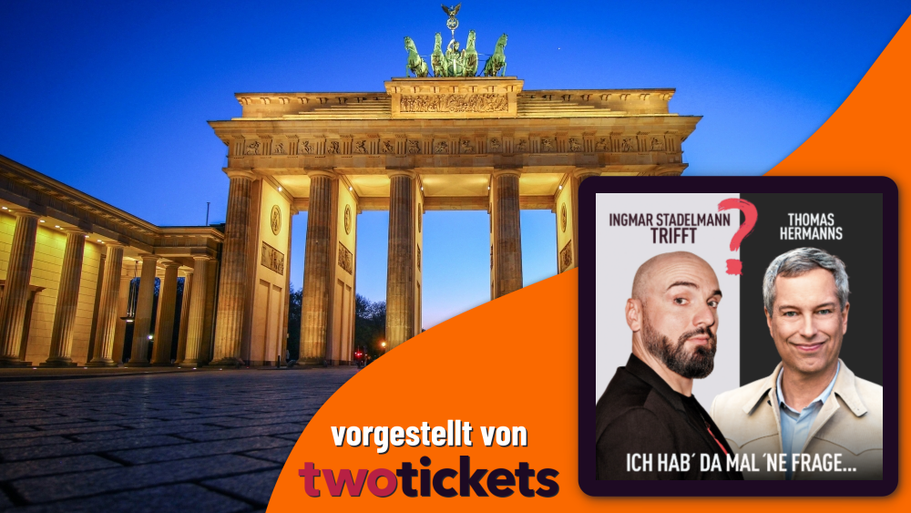 Show in Berlin am 08.06.26: Ingmar Stadelmann trifft Thomas Hermanns