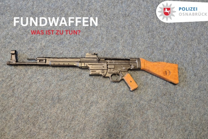Melle: Polizei gibt Hinweise bei Fund von Waffen
