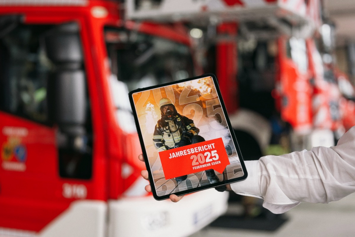 Feuerwehr Essen stellt Jahresbericht 2025 vor