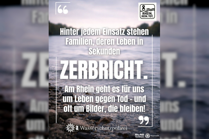 Duisburg: Warnung vor Rheinbaden zum Pfingstwochenende