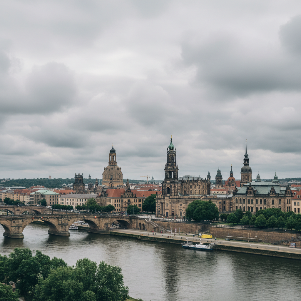 Wettervorhersage für Dresden am 6. Mai 2026: Nieselregen und milde Temperaturen