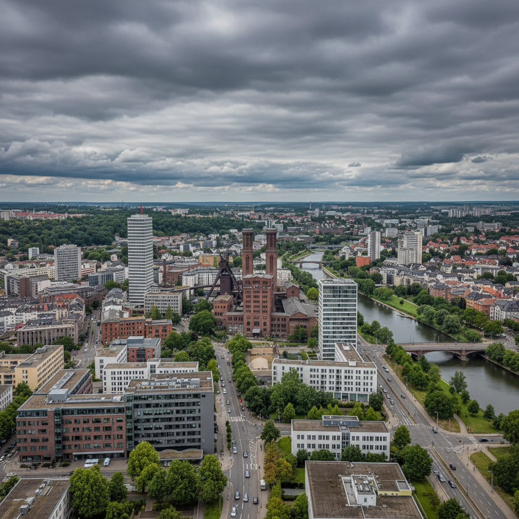 Wettervorhersage für Essen am 31. Mai 2026: Regen und Gewitter erwartet