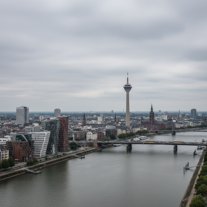 Wettervorhersage für Düsseldorf am 31. Mai 2026