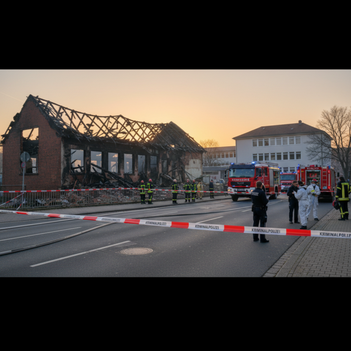 Brand an Nürnberger Grundschule