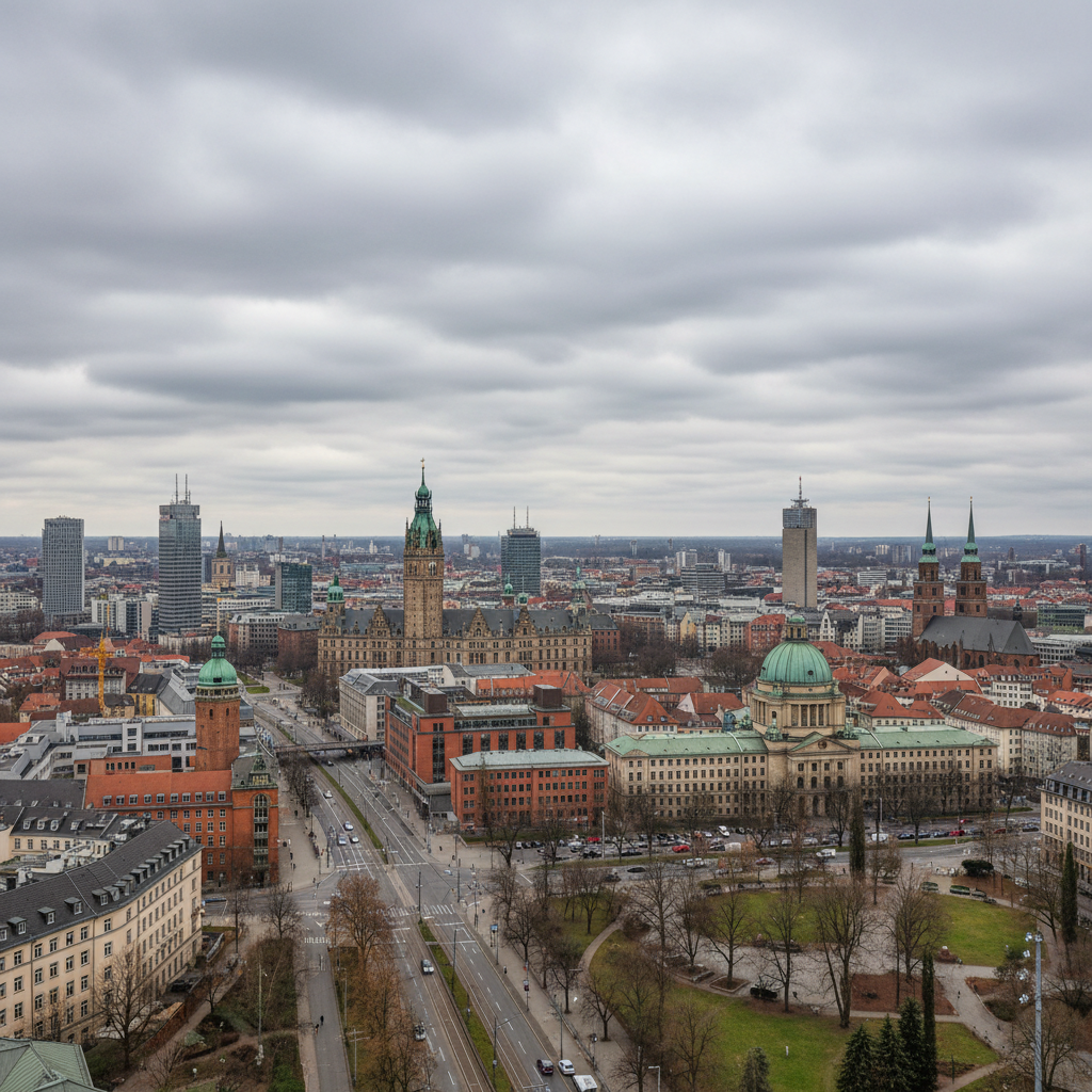 Wettervorhersage für Leipzig am 13. Mai 2026: Regen und milde Temperaturen