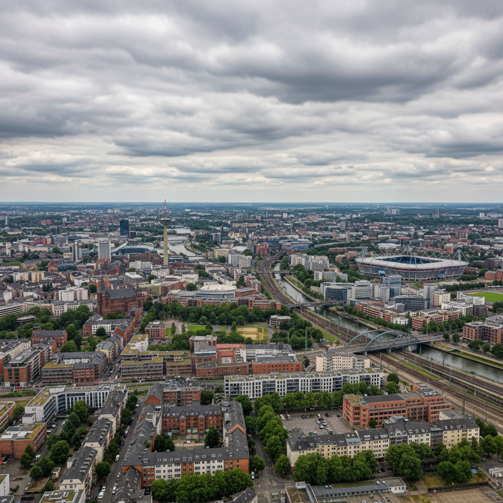 Wettervorhersage für Dortmund am 9. Mai 2026