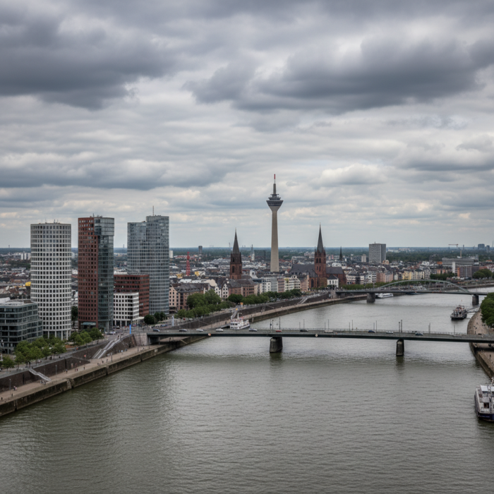 Wettervorhersage für Düsseldorf am 24. Mai 2026